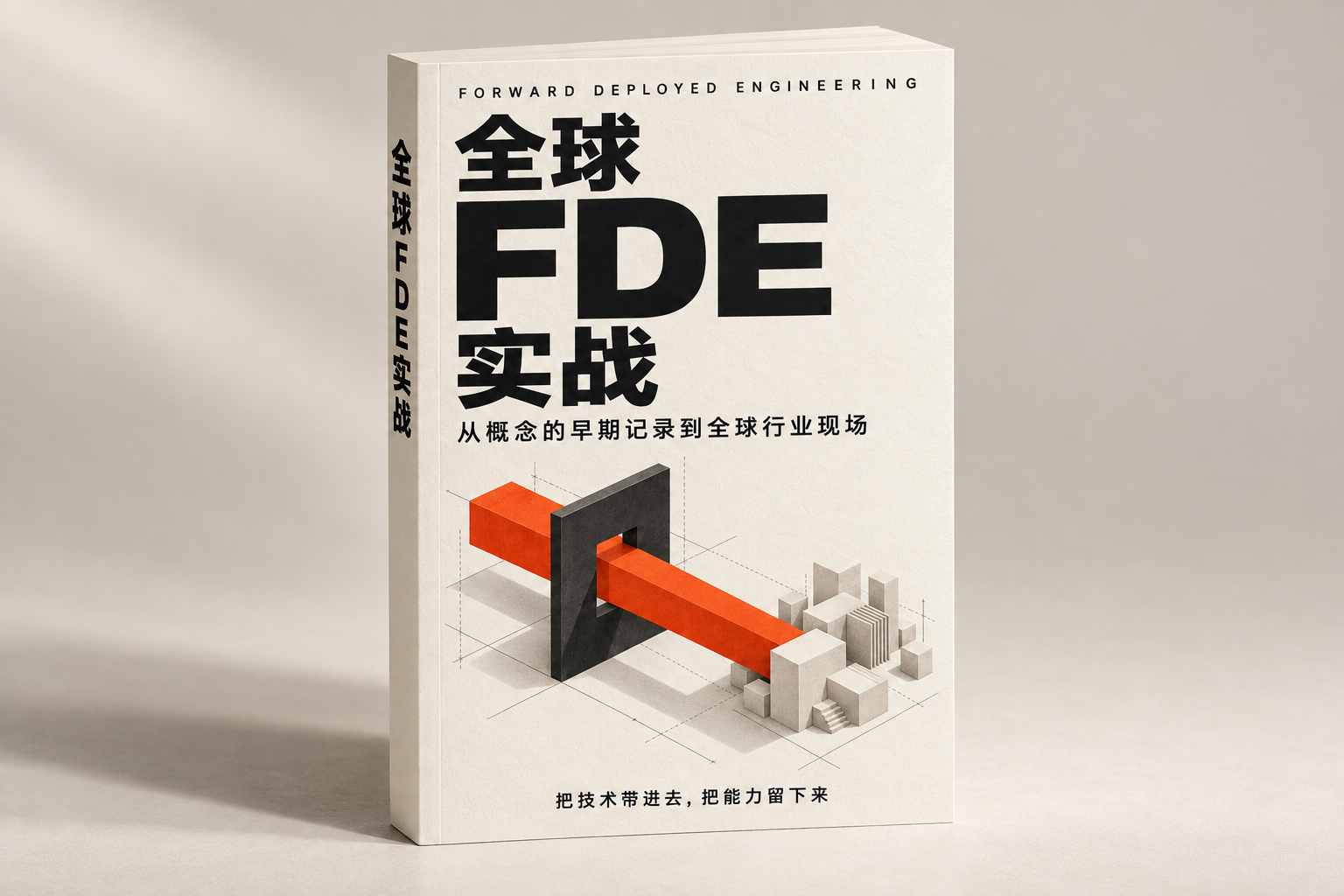 《全球FDE实战》封面：从概念的早期记录到全球行业现场